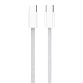 JELLICO kábel IP15 USB-C - USB-C PD 60W 1m, Fehér