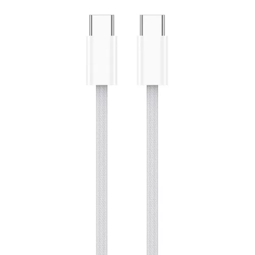 JELLICO kábel IP15 USB-C - USB-C PD 60W 1m, Fehér