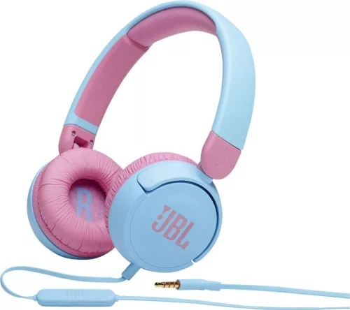 JBL Jr310 gyermek fejhallgató kék-rózsaszín (JBLJR310BLU)