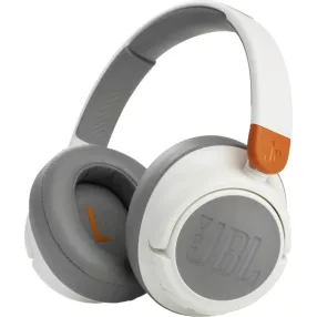   JBL Jr460NC Bluetooth gyermek fejhallgató fehér-szürke (JBLJR460NCWHT)