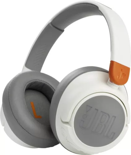 JBL Jr460NC Bluetooth gyermek fejhallgató fehér-szürke (JBLJR460NCWHT)