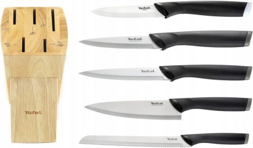 Tefal K221S644 Comfort 5db késkészlet fa tartóval