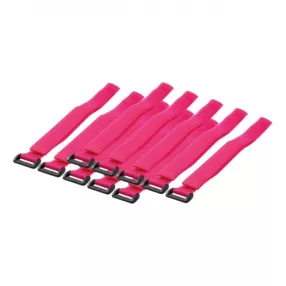   LogiLink Vezeték-összekötő szíj szett 10db ,Pink (KAB0016)