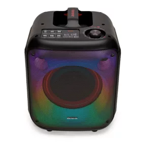   Aiwa KBTUS-250 Nagy teljesítményű party hangszórórendszer Bluetooth-tal, karaoke funkcióval és számtalan extra szolgáltatással