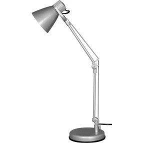 Klausen KL 2102 Zack, íróasztali lámpa, ezüst
