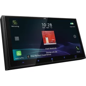   JVC KW-M795DBW Prémium 2 DIN autós multimédia, 6,92” HD kijelző, vezeték nélküli CarPlay/Android Auto, DAB+, DSP (KWM795DBW)