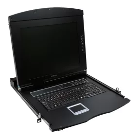   Logilink 19 "LCD KVM-konzol 17" TFT panellel és billentyűzettel (USA) (LC702US)