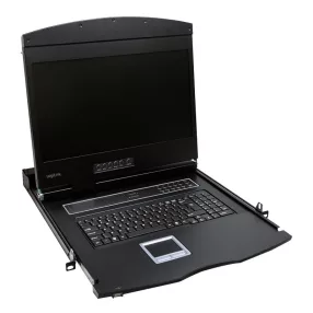   Logilink KVM-konzol 19"-es képernyővel, VGA, USB-A, PS/2, QWERTY (LC902US)