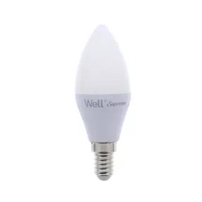   Well LEDLC-C377E14-07-WL E14 LED gyertya 7W 660lm 6500K  - 50W izzó helyett
