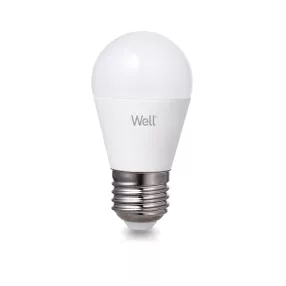  Well LEDLC-G456E27-E-WL E27 LED kisgömb 6W 670lm 6500K - 50W izzó helyett