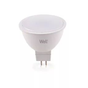  Well LEDLW-5GU5.3-E12V-WL LED lámpa MR16-GU5.3 (5W/120°) meleg, 3000k, 470lm