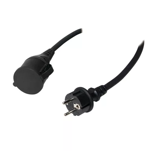 Logilink Tápkábel, CEE 7/7 - (CEE 7/3), fekete, 5 m (LPS102)