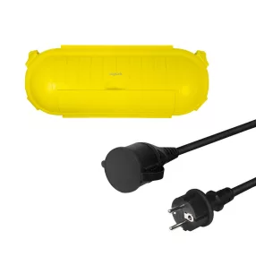   Logilink Tápkábel készlet, CEE7/7 - CEE 7/3 + védődoboz, 3 m (LPS239)