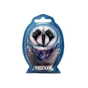 Maxell Szilikonos Fülhallgató Fekete PLUGZ