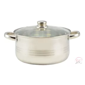 Bachmayer MB-2923/5 5 literes rozsdamentes lábas