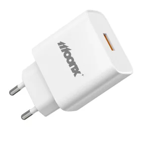 Moonx fali töltő MC05 22, 5W 1xUSB QC3.0 Fehér