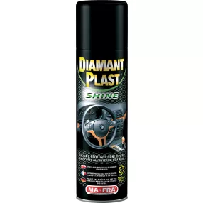   Ma-Fra MF-H0049 DIAMANTPLAST SHINE 500 ml –műszerfalápoló spray szilikonnal - fényes