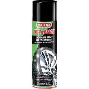   Ma-Fra MF-H0056 FAST & BLACK 500 ml - gumiabroncs fényező és védő spray