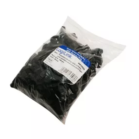   LogiLink Törés gátló 8P8C moduláris csatlakozókhoz 100db, fekete (MP0006)