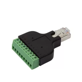   Logilink RJ45 apa-8 tűs csavaros csatlakozó adapter (MP0050)
