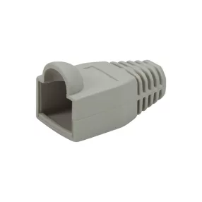   Logilink RJ45 feszültségmentesítő védőburkolat, 6,5 mm, szürke, 50 db (MP0063)