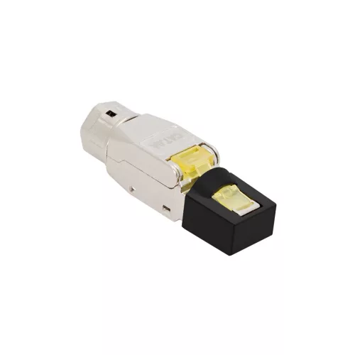Logilink RJ45 terepi lezáródugó, Cat. 8.1, árnyékolt, extra rövid (MP0085)