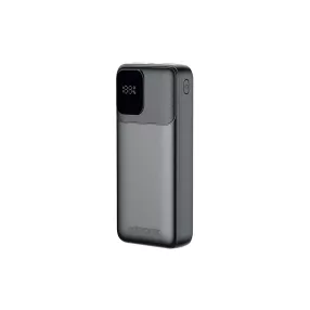   Moonx MP02 PD külső akkumulátor 20W 1xUSB-C + 2xUSB QC3.0, 22.5W, 20000mAh, fekete