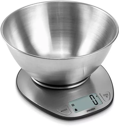 Mesko MS 3152 Digitális tálas konyhai mérleg – Inox