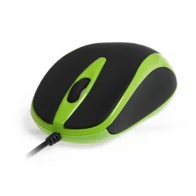Media-Tech Plano USB vezetékes egér, zöld