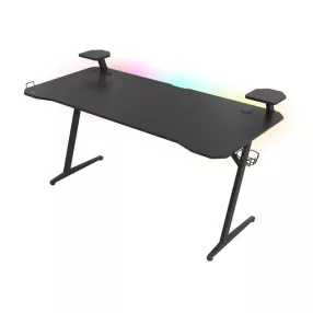   Genesis Holm 510 Gamer asztal RGB világítással, 160X75 fekete