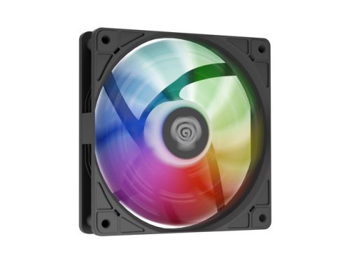Genesis Oxal 120 Gamer rendszerhuto, rainbow led világítással fekete