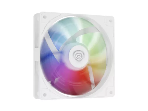 Genesis Oxal 120 Gamer rendszerhuto, rainbow led világítással feher