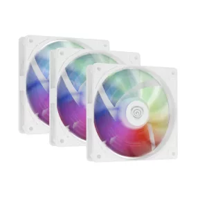 Genesis OXAL 120 fehér ventilátor 3 db-os csomag