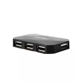 Natec Locust 4 portos USB 2.0 HUB, fekete