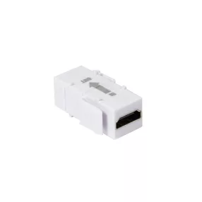   Logilink HDMI keystone csatlakozó, A/F   HDMI A/F, 4K/30 Hz, fehér (NK0014R)