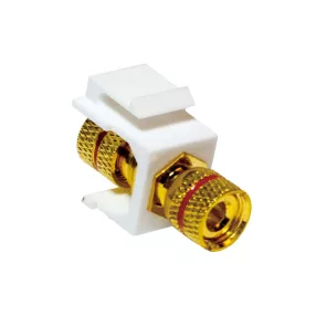   Logilink Keystone csatlakozó, 16,3 mm, kötő, fehér (NK0027)