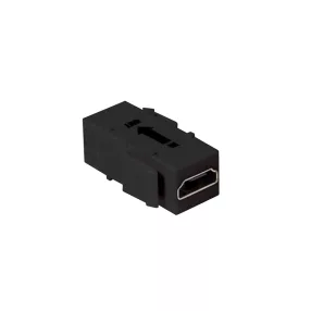   Logilink HDMI keystone csatlakozó, A/F   HDMI A/F, 4K/30 Hz, fekete (NK0033)