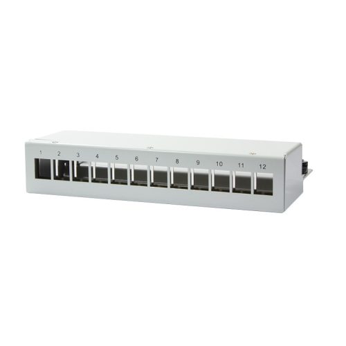 Logilink Asztali keystone panel 12 keystone modulhoz, árnyékolt