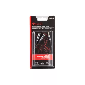   Genesis A20 Premium 4-PIN headset adapter PS4, PC és okostelefonokhoz