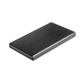   Natec Rhino 2.5" SATA külso USB 2.0 HDD ház, aluminium, fekete