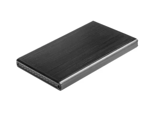 Natec Rhino 2.5" SATA külso USB 2.0 HDD ház, aluminium, fekete