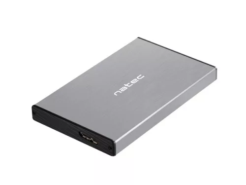 Natec Rhino Go SATA 2.5" USB 3.0 Külső HDD/SSD ház - szürke