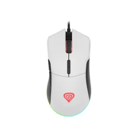 Genesis Krypton 290 Gamer egér 6400 DPI RGB fehér