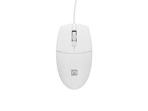 NATEC EGÉR RUFF 2 1000DPI OPTIKAI FEHÉR