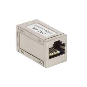   Logilink RJ45 Mini inline csatlakozó 1:1 Cat.6A, árnyékolt, fém (NP0025)