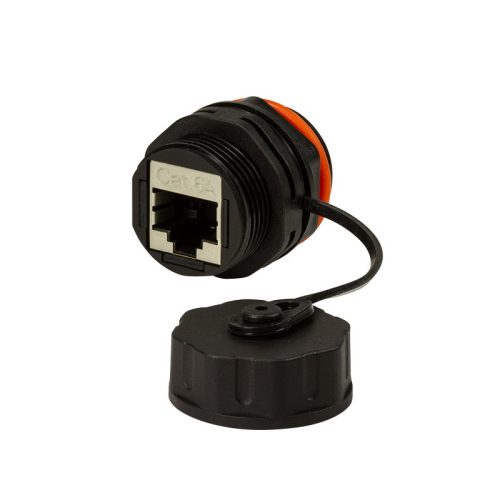 Logilink Cat.6A ipari válaszfalcsatlakozó 2 x RJ45