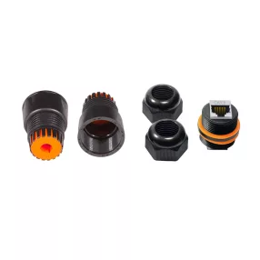   Logilink Cat.6 kültéri inline csatlakozó, IP67 vízálló, rövid típus (NP0095)