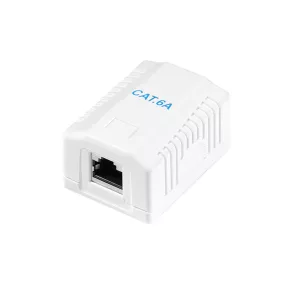   Logilink Cat.6A Felületre szerelt doboz 1 x RJ45, árnyékolt (NP0096)