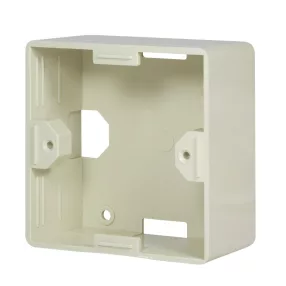   Logilink Felületi hátlapi doboz süllyesztett aljzatokhoz, gyöngyházfehér (NP0222)