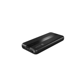   NATEC POWERBANK TREVI SLIM 10000MAH 2X USB-A + 1X USB-C FEKETE